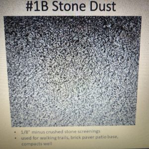 #1B Stone Dust 3yd-12yd (DELIVERY ONLY)