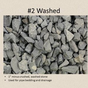 #2 Washed Stone 1yd-100yds (PICK-UP ONLY)